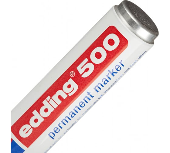 Перманентный маркер Edding 500/6 оранжевый, 2-7 мм, скошенный наконечник 1183223