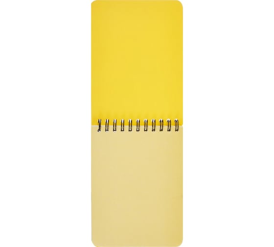 Блокнот Attache Bright colours A6, 60 листов, желтый, в клетку, на спирали, 105x155 мм 1368113
