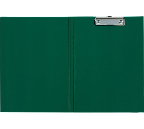 Папка-планшет с зажимом и крышкой Attache A4, зеленая 611516