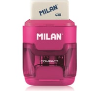 Ластик-точилка Milan Compact в ассортименте 1032916