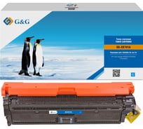 Картридж лазерный G&G GG-CE741A голубой 7300 страниц для HP CLJ CP5220/CP5221 1870821