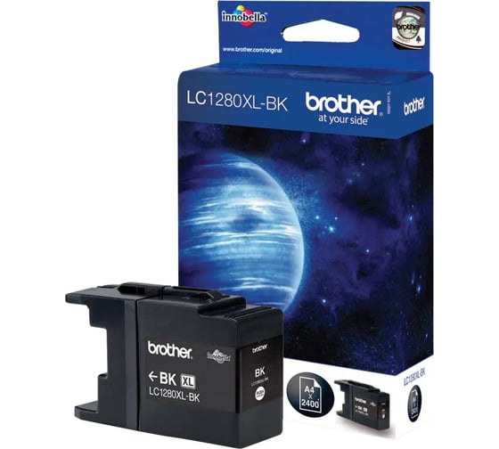 Струйный картридж Brother чёрный повышенной ёмкости для MFC-J6510DW LC1280XLBK