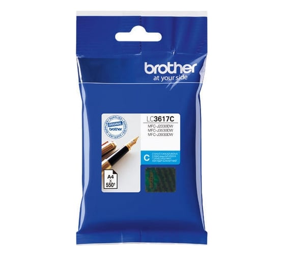 Струйный картридж Brother черный 550 страниц для MFC-J3530DW, MFC-J3930DW LC3617BK