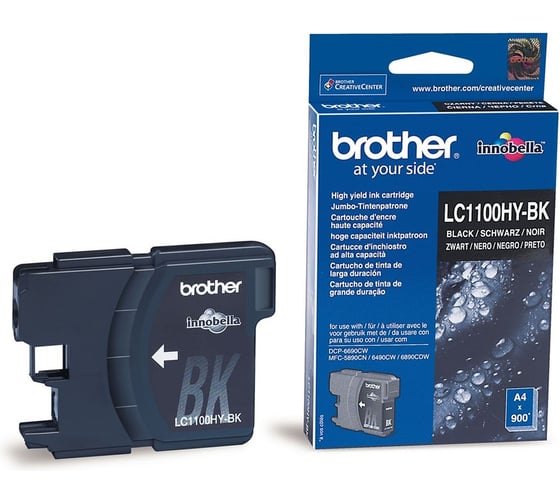 Струйный картридж Brother чёрный повышенной ёмкости для DCP-6690CW LC1100HYBK 1