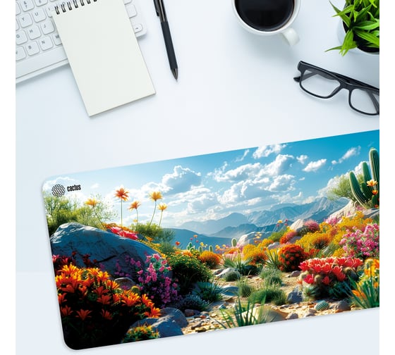 Коврик для мыши CACTUS Desert landscape 900x400x3 мм CS-MP-PRO15XXL 2075310