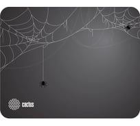 Коврик для мыши CACTUS Spider gray черный 250x200x3 мм CS-MP-D13S 2075306