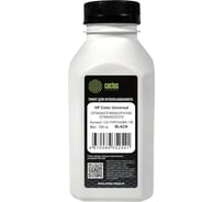 Тонер CACTUS CS-THPCHUBK-100 черный флакон 100 г HP Color Universal CF540A/CF400A/CF410A/CF400A/CE3 2083035