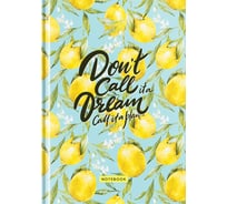 Бизнес-блокнот OfficeSpace Стиль Bright lemons А5, 80 листов, матовая ламинация ББ5т80_34091