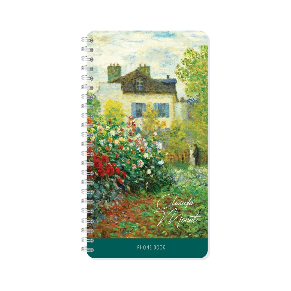 Телефонная книга OfficeSpace Живопись Claude Monet А5, 80 листов, на ...