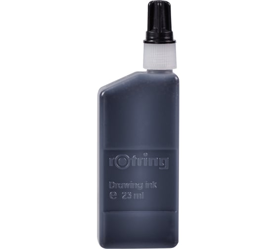 Чернила для изографа Rotring 23 мл, черный, картонная упаковка S0194660 1