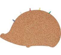 Пробковая магнитная фигурная доска BoardSYS Ежик