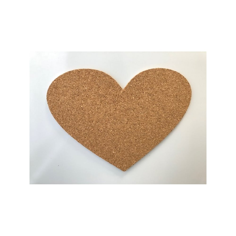 Пробковая магнитная фигурная доска BoardSYS Сердце - выгодная цена ...