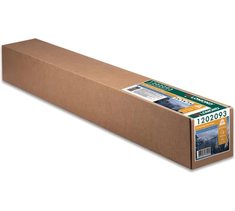 Бумага широкоформатная для плоттера ОФИСМАГ рулон, фотобумага, 1067 мм х 30 м, втулка 50,8 мм, 180 г/м2, матовая LOMOND 1202093 110479