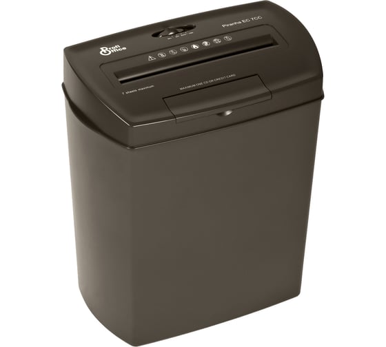 Уничтожитель документов ProfiOffice Piranha EC7CC, фрагмент 4х18 мм 91937