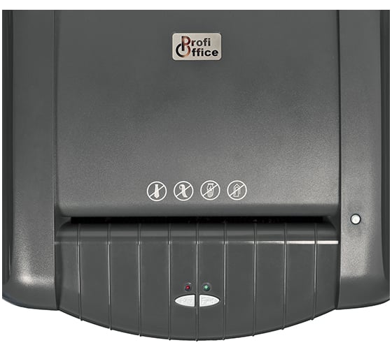 Уничтожитель ProfiOffice Alligator 705CC+, 4 уровень секретности, 2х5 мм, 5 листов, корзина 26 литров, скрепки 91921