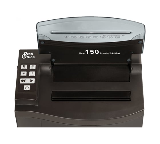 Уничтожитель ProfiOffice Alligator 605CC-AF, 4 уровень секретности, 2х15 мм, 5 листов, корзина 23 литра 91956