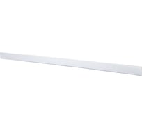 Ценникодержатели полочные ОФИСМАГ самоклеящиеся, белые, 1000 мм, КОМПЛЕКТ 10 шт, EPG DBR39, 197266 291262