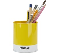 Подставка для канцелярских принадлежностей Balvi Pantone желтая 27381