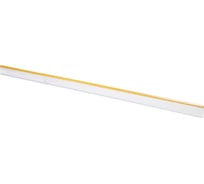 Ценникодержатели полочные ОФИСМАГ самоклеящиеся, прозрачные, 1000 мм, КОМПЛЕКТ 10 шт, EPG DBR39, 197265 291261