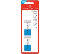 Набор ластиков Faber-Castell PVC-Free 2 шт, прямоугольный, в пленке, комбинированный чернила/карандаш 188225
