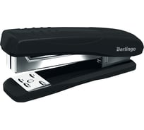 Степлер BERLINGO Comfort №24/6, 26/6 до 25 листов, пластиковый корпус, черный H3530