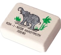 Ластик ОФИСМАГ KOH-I-NOOR Слон 300/80, ВЫГОДНЫЙ КОМПЛЕКТ 80 штук, 26x18,5x8 мм, натуральный каучук, 880490