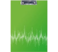 Планшет BERLINGO Neon с зажимом А4, ламинированный, неоновый зеленый APp_04802