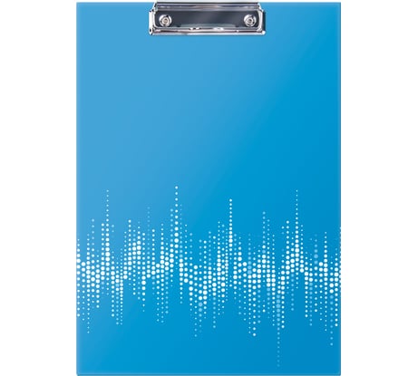 Планшет BERLINGO Neon с зажимом А4, ламинированный, неоновый голубой APp_04801