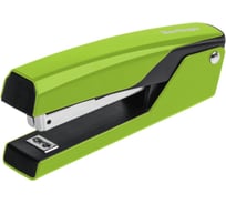 Степлер BERLINGO Color Zone №10 до 15 листов, металлический корпус, зеленый DSn_10116