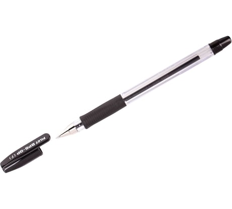 Шариковая ручка PILOT BPS черная, 0.7 мм, грип BPS-GP-F-B
