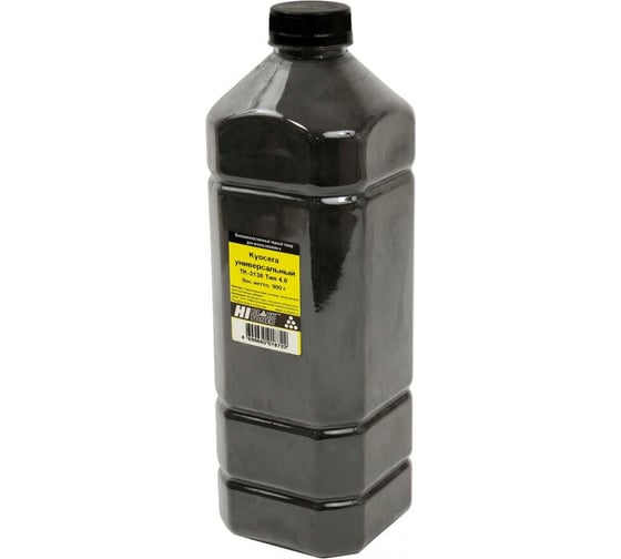 Тонер универсальный Hi-Black для Kyocera TK-3130, Тип 4.2, Bk, 900 г, канистра HB-KY-Univ-T4.2-Bk-900G 1