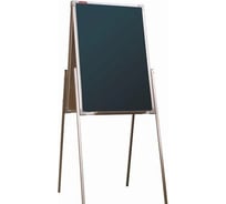 Двухсторонний магнитно-комбинированный мольберт домик BoardSYS 75х50 см, в алюминиевом профиле 30МД2-50К