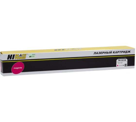 Тонер-картридж Hi-Black для Konica-Minolta bizhub C227/287, M, 21K HB-TN-221M 1