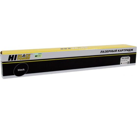 Тонер-картридж Hi-Black для Konica-Minolta bizhub C258/C308/C368, Bk, 28К HB-TN-324K 1