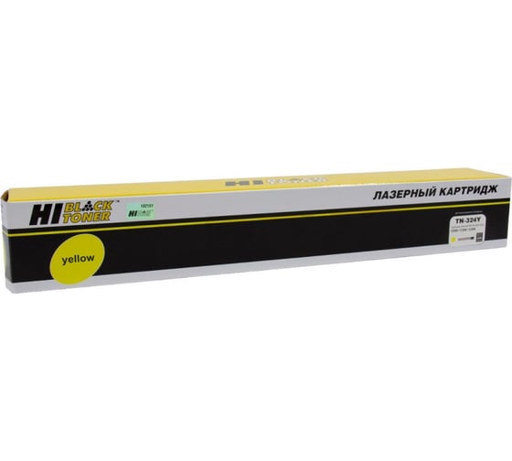 Тонер-картридж Hi-Black для Konica-Minolta bizhub C258/C308/C368, Y, 26К HB-TN-324Y 1