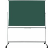 Поворотная магнитно-меловая доска BoardSYS 100х120 см, горизонтальная, в алюминиевом профиле 30ПО-120М