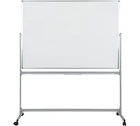 Поворотная магнитно-маркерная доска BoardSYS 100х180 см, горизонтальная, в алюминиевом профиле 30ПО-180Ф