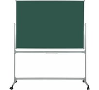 Поворотная магнитно-меловая доска BoardSYS 100х150 см, горизонтальная, в металлическом профиле ПО*150М