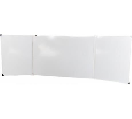 Магнитно-маркерная доска BoardSYS Эконом трехэлементная, 100х300 см 10БЧТЭ*300Ф