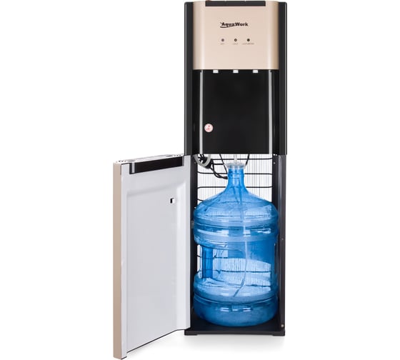 Кулер для воды Aqua Work J-44LS черный/золотистый 33567