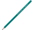 Карандаш чернографитный STAFF EVERYDAY BLP-963, 1 шт, НВ, пластиковый, зеленый корпус 180962 1