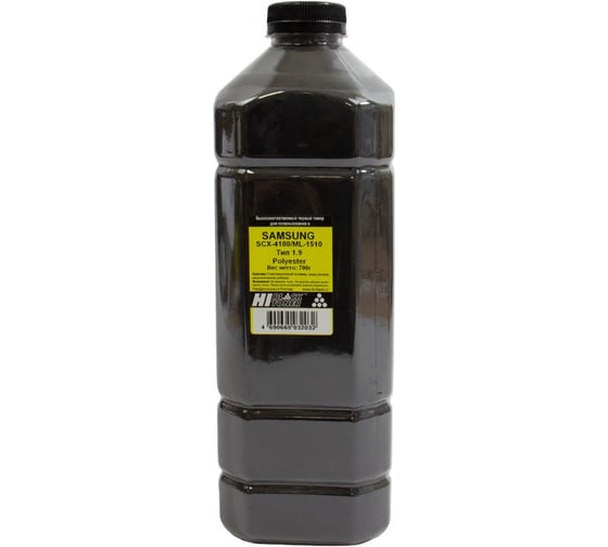 Тонер Hi-Black для Samsung SCX-4100/ML-1510, Polyester, Тип 1.9, Bk, 700 г, канистра HB-SAM-T1.9-Poly-Bk-700G