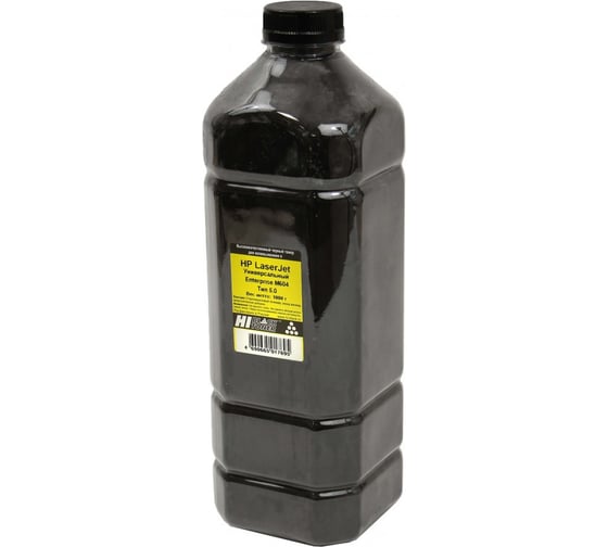 Тонер универсальный Hi-Black для HP LJ Enterprise M604, Тип 5.0, Bk, 1 кг, канистра HB-HP-Univ-T5.0-Bk-1000G 1