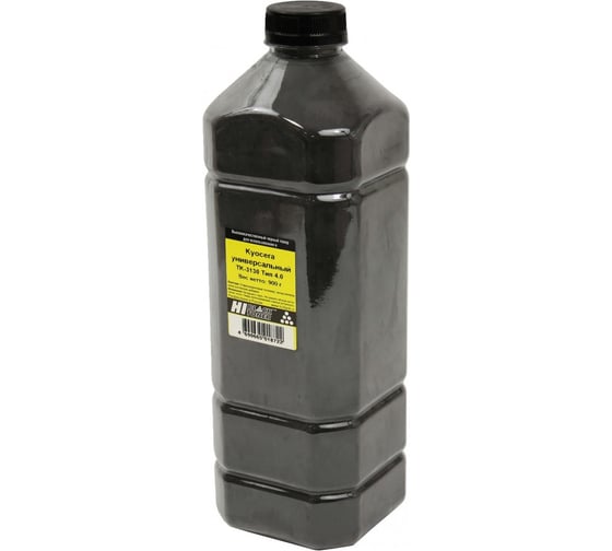 Тонер универсальный Hi-Black для Kyocera TK-3130, Тип 4.0, Bk, 900 г, канистра HB-KY-Univ3130-T4.0-Bk-900G 1