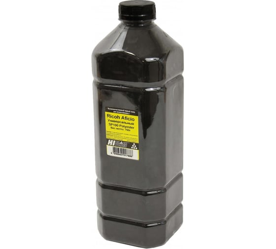 Тонер универсальный Hi-Black для Ricoh Aficio SP 100, Polyester, Bk, 700 г, канистра HB-Ricoh-UnivPoly-Bk-700G