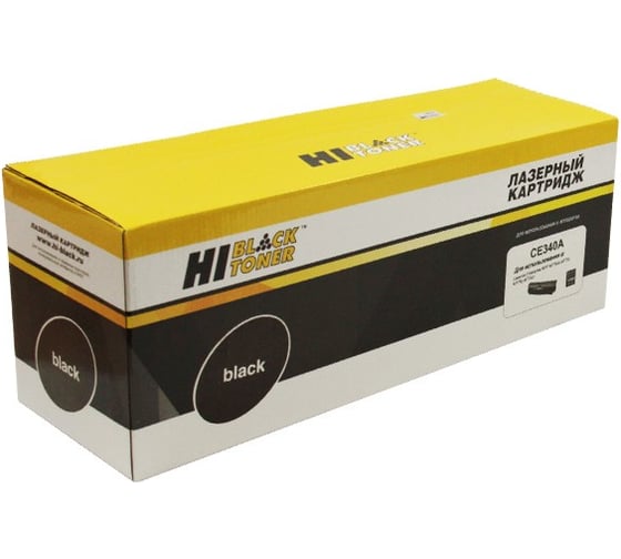 Картридж Hi-Black для HP CLJ Enterprise MFP M775dn/775f/775z, №651A, Восстан, Bk, 13,5K HB-CE340A 1