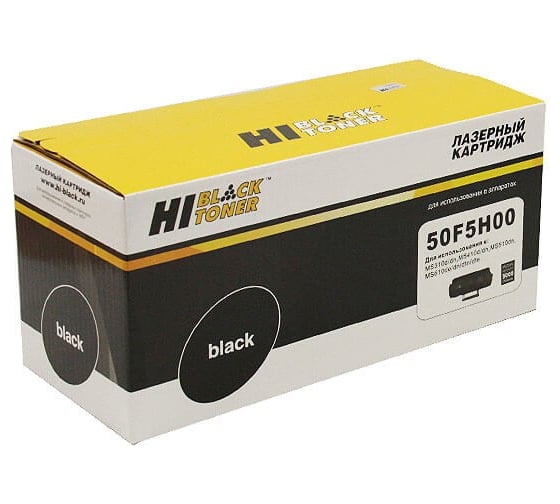 Тонер-картридж Hi-Black для Lexmark MS310/MS410/MS510/MS610, 5K HB-50F5H00 1