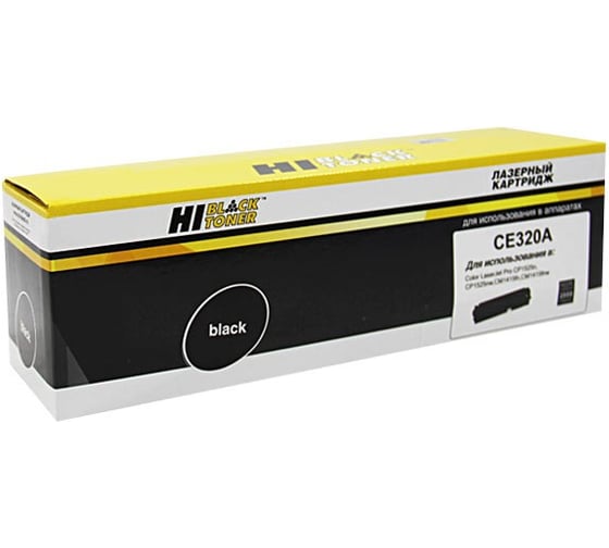 Картридж Hi-Black для HP CLJ Pro CP1525/CM1415, № 128A, Bk, 2K HB-CE320A