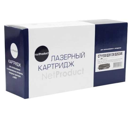 Картридж Netproduct для HP LJ 1200/1300/1150, Универсальный, 4K N-C7115X/Q2613X/Q2624X 1