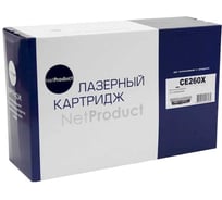 Картридж Netproduct для HP CLJ CP4025/4525, восстановленный, Bk, 17K N-CE260X